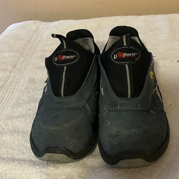 U Power Blue Steel Toe Safety Shoes Sz 7 - 7 1/2 (38) - Picture 5 of 13